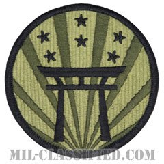 在日米軍（U.S. Forces Japan Army Element (USFJ)）[OCP/メロウエッジ/ベルクロ付パッチ]の画像