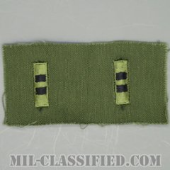 准尉 (CW2)（Chief Warrant Officer 2）[サブデュード/階級章（1972-）/コットン100％/パッチ/ペア（2枚1組）/1点物]の画像