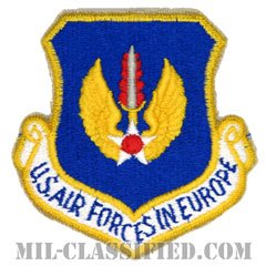 在欧アメリカ空軍（Air Forces In Europe Command）[カラー/カットエッジ/パッチ]の画像