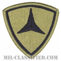 第3海兵師団（3rd Marine Division）[OCP/メロウエッジ/ベルクロ付パッチ]の画像