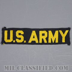 U.S.ARMY [カラー/機械織り/ネームテープ/パッチ/中古1点物]の画像