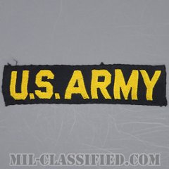 U.S.ARMY [カラー/機械織り/ネームテープ/パッチ/中古1点物]の画像