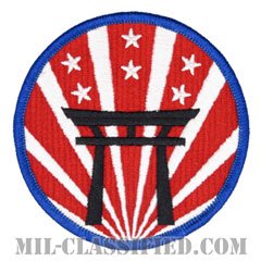 在日米軍（U.S. Forces Japan Army Element (USFJ)）[カラー/メロウエッジ/パッチ]の画像