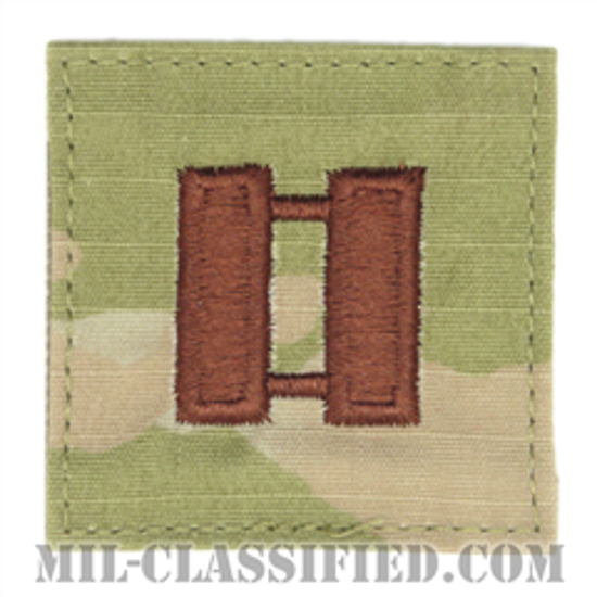 大尉（Captain (CPT)）[OCP（3C）/空軍階級章/ベルクロ付パッチ]画像