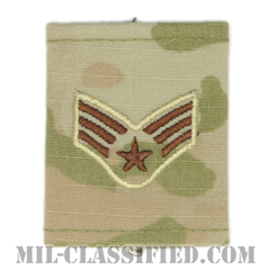 上等空兵（Senior Airman）[OCP（3C）/ゴアテックスパーカー用スライドオン空軍階級章]画像