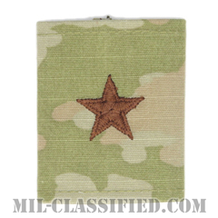 准将（Brigadier General (BG)）[OCP（3C）/ゴアテックスパーカー用スライドオン空軍階級章]の画像