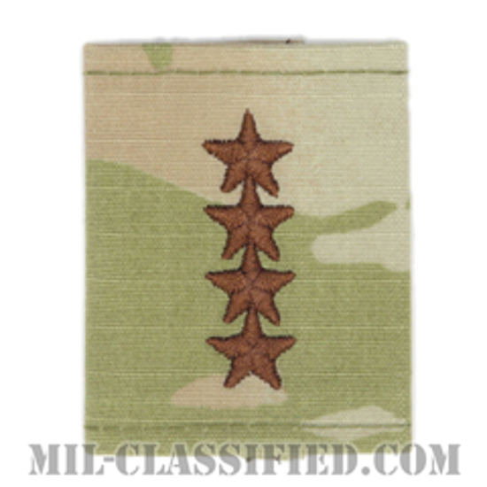 大将（General (GEN)）[OCP（3C）/ゴアテックスパーカー用スライドオン空軍階級章]画像