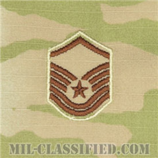 曹長（Master Sergeant）[OCP（3C）/空軍階級章/キャップ・チェスト用/縫い付けパッチ]画像