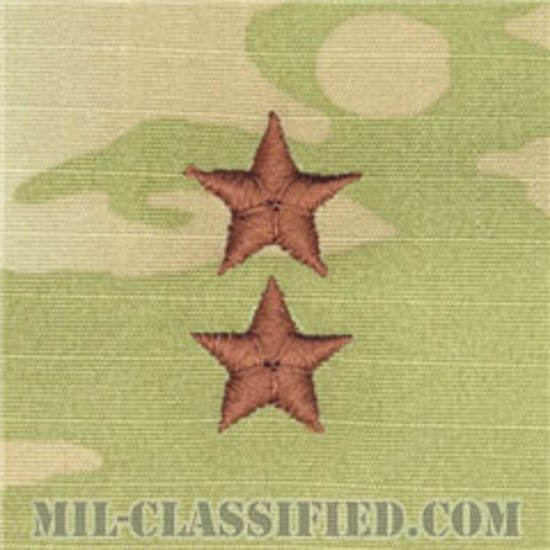 少将（Major General (MG)）[OCP（3C）/空軍階級章/チェスト用/縫い付けパッチ]画像