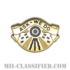 第553支援大隊（553rd Support Battalion）[カラー/クレスト（Crest・DUI・DI）バッジ]の画像