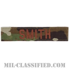 SMITH [OCP（7C）/ブラウン刺繍/空軍ネームテープ/ベルクロ付パッチ]の画像