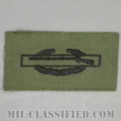戦闘歩兵章 (ファースト)（Combat Infantryman Badge (CIB), First Award）[サブデュード/1960s/コットン100％/パッチ/1点物]の画像