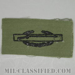 戦闘歩兵章 (ファースト)（Combat Infantryman Badge (CIB), First Award）[サブデュード/1960s/コットン100％/パッチ/1点物]画像