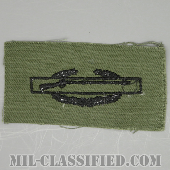戦闘歩兵章 (ファースト)（Combat Infantryman Badge (CIB), First Award）[サブデュード/1960s/コットン100％/パッチ/1点物]画像