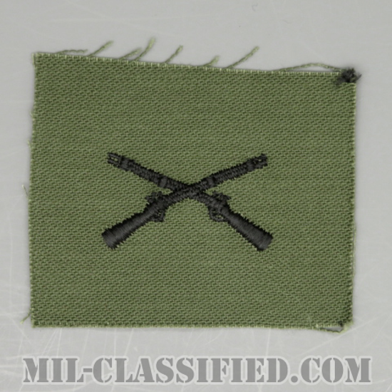 歩兵科章（Infantry Branch Insignia）[サブデュード/兵科章/1960s/コットン100％/パッチ/1点物]画像