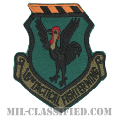 第18戦術戦闘航空団（18th Tactical Fighter Wing）[サブデュード/カットエッジ/縫い付け用パッチ]の画像