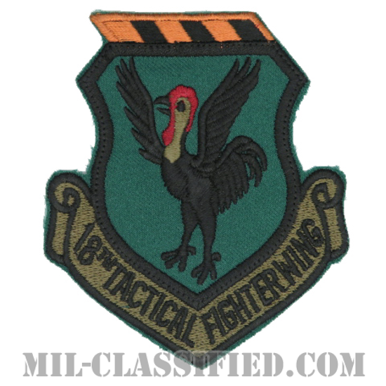 第18戦術戦闘航空団（18th Tactical Fighter Wing）[サブデュード/カットエッジ/縫い付け用パッチ]画像
