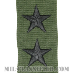 少将 (上級少将)（Rear Admiral Upper Half (RADM)）[サブデュード/海軍階級章（肩用）/生地テープパッチ/ペア（2枚1組）]の画像