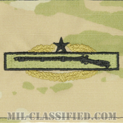 マスター戦闘歩兵章 (セカンド)（Master Combat Infantryman Badge (MCIB), Second Award）[OCP（3C）/パッチ]の画像