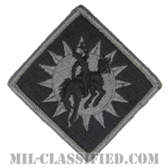 第115野戦砲兵旅団（115th Field Artillery Brigade）[UCP（ACU）/メロウエッジ/ベルクロ付パッチ]の画像