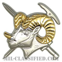 山岳章（Mountaineering Badge）[カラー/鏡面仕上げ/バッジ]の画像