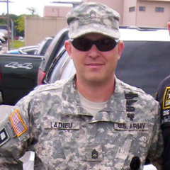 陸軍山岳戦学校修了章 (ラムズヘッドデバイス)（Ram's Head Device, Army Mountain Warfare School (AMWS)）[サブデュード（ブラックメタル）/バッジ]画像