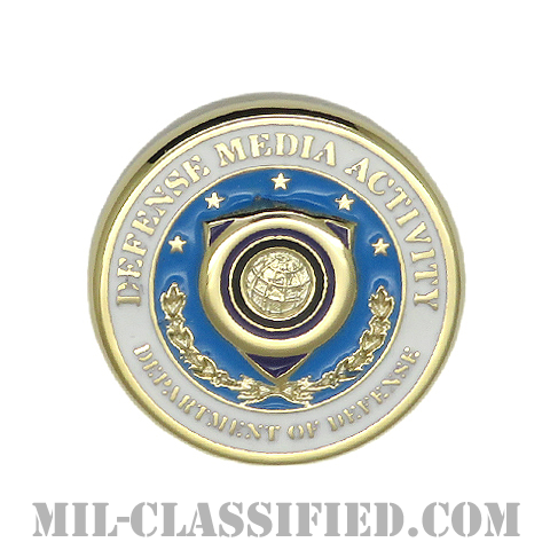 国防メディア本部（Defense Media Activity (DMA)）[ラペルボタン（ラペルピン）/バッジ（クラッチバック）]画像