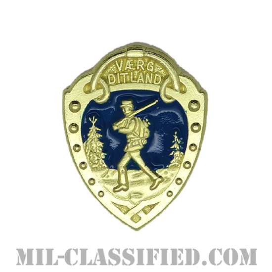 ノルウェー徒歩行進章 (ゴールド)（Norwegian Foot March (NFM) Badge, Gold）[カラー/バッジ]画像