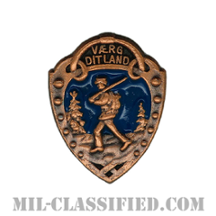 ノルウェー徒歩行進章 (ブロンズ)（Norwegian Foot March (NFM) Badge, Bronze）[カラー/バッジ]の画像