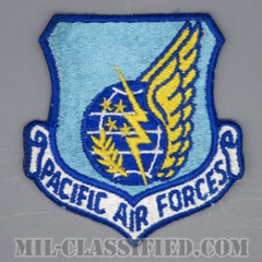 太平洋空軍（Pacific Air Forces）[カラー/カットエッジ/パッチ/1960s/3.7インチ/1点物]の画像