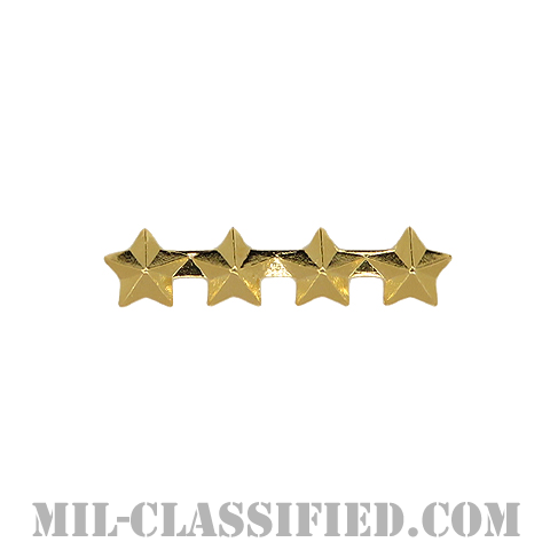 スター4 (ゴールド)（Battle Star 3/16", 4, Gold）[リボン用デバイス（Attachment Device）]画像