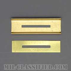 フロント＆バック クリップ（Front & Back Clip for ribbon & full size medal）[メダル（勲章・Medal）リボン（略綬・略章・Ribbon）用/セット]の画像
