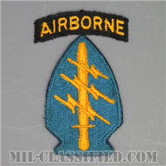 特殊部隊群（Special Forces Group）[カラー/カットエッジ/パッチ/エアボーンタブ付/中古1点物]の画像