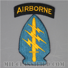 特殊部隊群（Special Forces Group）[カラー/カットエッジ/パッチ/エアボーンタブ付/中古1点物]の画像
