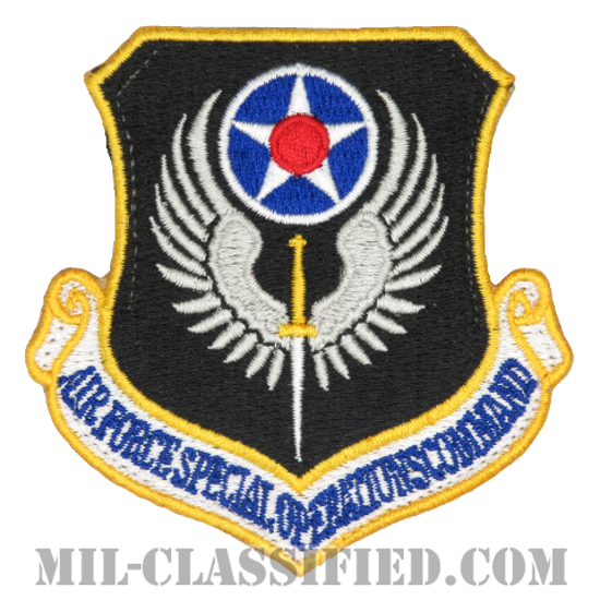 アメリカ空軍特殊作戦コマンド（Air Force Special Operations Command）[カラー/カットエッジ/ベルクロ付パッチ]画像