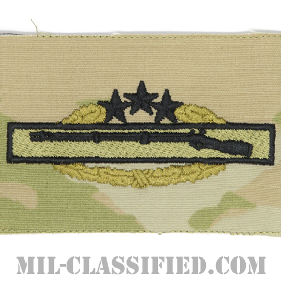 マスター戦闘歩兵章 (フォース)（Master Combat Infantryman Badge (MCIB), Fourth Award）[OCP（3C）/パッチ]画像