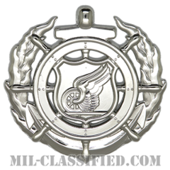 陸軍船舶要員章 (マスター)（Army Mariner Badge, Master）[カラー/鏡面仕上げ/バッジ]の画像
