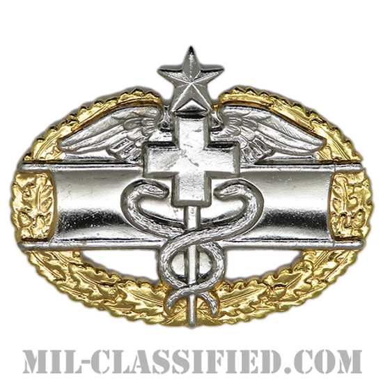 マスター戦闘医療章 (セカンド)（Master Combat Medical Badge (MCMB), Second Award）[カラー/鏡面仕上げ/バッジ]画像