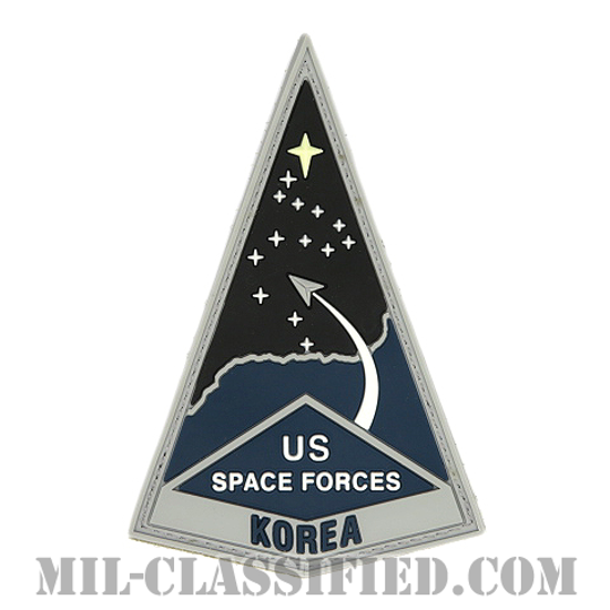 在韓米宇宙軍（United States Space Forces - Korea (USSPACEFOR-KOR)）[スペース・サブデュード/PVC/ベルクロ付パッチ]画像