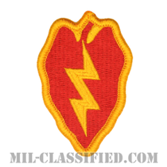 第25歩兵師団（25th Infantry Division）[カラー/メロウエッジ/ベルクロ付パッチ]の画像