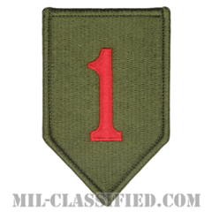 第1歩兵師団（1st Infantry Division）[カラー/メロウエッジ/ベルクロ付パッチ]の画像