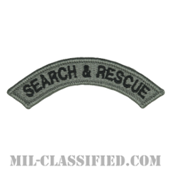 サーチアンドレスキュー（捜索救助）タブ（Search & Rescue Tab）[UCP（ACU）/メロウエッジ/ベルクロ付パッチ]の画像