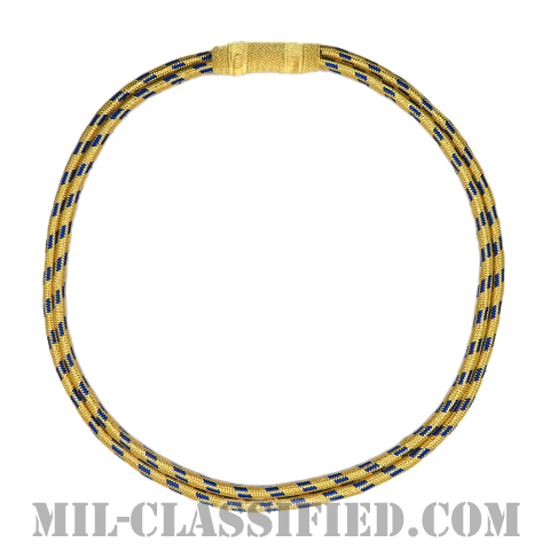 米海軍 2連 サービス・エギュレット (少将/准将補佐官用)（U.S. Navy Two-Loop Service Aiguillette）[エギュレット・ショルダーコード（飾緒）]画像