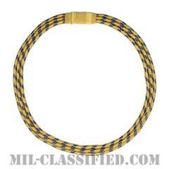 米海軍 3連 サービス・エギュレット (中将補佐官用)（U.S. Navy Three-Loop Service Aiguillette）[エギュレット・ショルダーコード（飾緒）]の画像