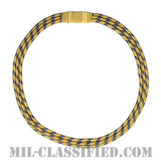 米海軍 3連 サービス・エギュレット (中将補佐官用)（U.S. Navy Three-Loop Service Aiguillette）[エギュレット・ショルダーコード（飾緒）]画像