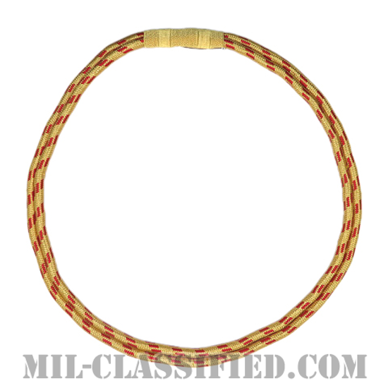 米海兵隊 2連 サービス・エギュレット (少将/准将補佐官用)（U.S. Marine Corps Two-Loop Service Aiguillette）[エギュレット・ショルダーコード（飾緒）]画像