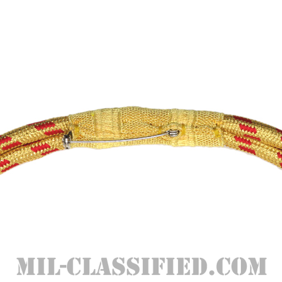 米海兵隊 2連 サービス・エギュレット (少将/准将補佐官用)（U.S. Marine Corps Two-Loop Service Aiguillette）[エギュレット・ショルダーコード（飾緒）]画像