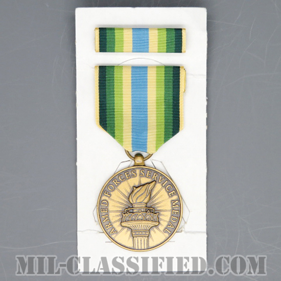 Armed Forces Service Medal [メダル（勲章・Medal）リボン（略綬・略章・Ribbon）セット]画像