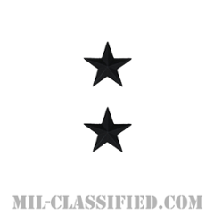准将（Brigadier General (BG)）[サブデュード（ブラックメタル）/ミニサイズ/陸軍・空軍階級章/バッジ/ペア（2個1組）]の画像