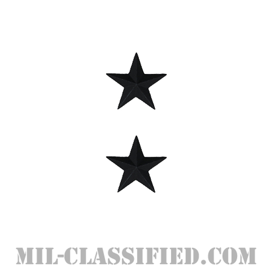 准将（Brigadier General (BG)）[サブデュード（ブラックメタル）/ミニサイズ/陸軍・空軍階級章/バッジ/ペア（2個1組）]画像